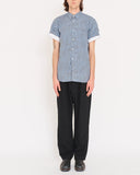COMME des GARÇONS HOMME PLUS ruffle detail short-sleeve shirt