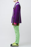 COMME des GARÇONS <br> Purple Blazer With Blue Panels
