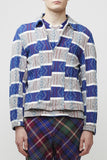 COMME des GARÇONS <br> Off-Kilter Stripe Shirt Jacket