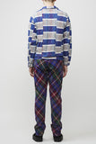 COMME des GARÇONS <br> Off-Kilter Stripe Shirt Jacket
