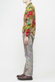 COMME des GARÇONS <br> Velvet Psychedelic Shirt Jacket
