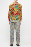 COMME des GARÇONS <br> Velvet Psychedelic Shirt Jacket