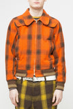 Walter Van Beirendonck <br> Red Plaid Jacket