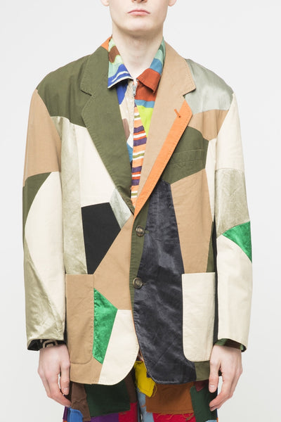 Ll bean sales patchwork safari jacket