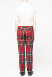 COMME des GARÇONS <br> Tartan Grey Panel Pants