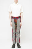COMME des GARÇONS <br> Tartan Grey Panel Pants