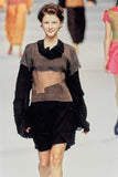 ISSEY MIYAKE double layer pleat dress