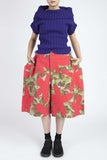 Junya Watanabe <br> Purple ribbed knit top