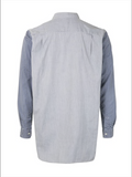 COMME DES GARÇONS warped check print shirt
