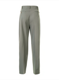 Yohji Yamamoto pleated details tailored trousers