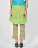 WALTER VAN BEIRENDONCK frill-trim mini skirt