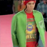 Walter Van Beirendonck <br> Green Padded Jacket