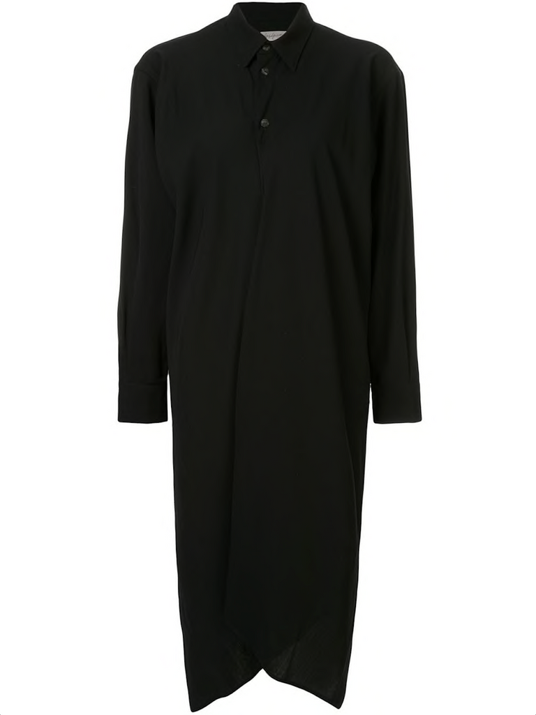 YOHJI YAMAMOTO backless button-up dress