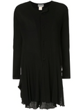 YOHJI YAMAMOTO ruffled longsleeved playsuit
