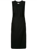 COMME DES GARÇONS midi wrap dress