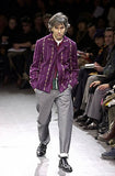 COMME des GARÇONS <br> Aubergine Wool Jacket