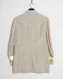COMME des GARÇONS HOMME PLUS high visibility linen jacket