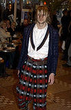 COMME DES GARÇONS Homme Plus contrast stitch bouclé jacket