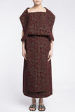 COMME des GARÇONS <br> Flocked Apron Dress