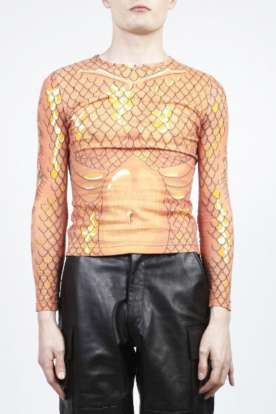 Walter Van Beirendonck <br> Dragon Scale Top