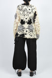 Yohji Yamamoto <br> Floral crochet knit