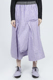 COMME des GARÇONS <br> Gingham Drop Crotch Pants