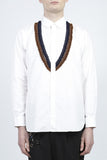 COMME des GARÇONS <br> Embroidered Chest Shirt