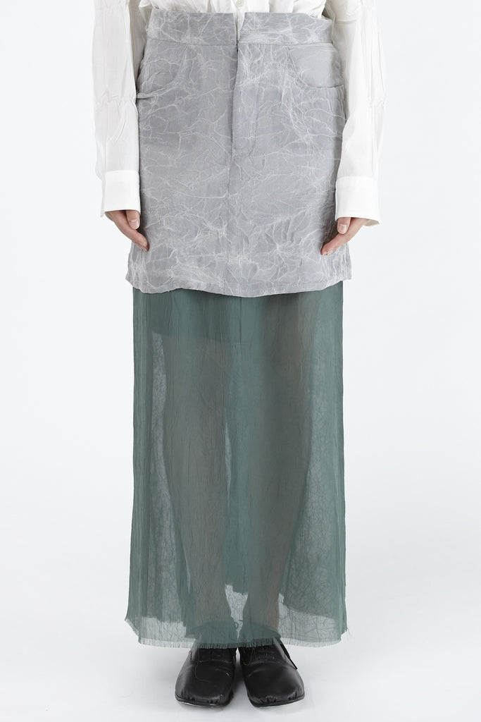 Yohji Yamamoto <br> Crinkle Skirt