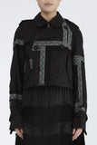 Tao COMME des GARÇONS <br> Lace Trimming Jacket