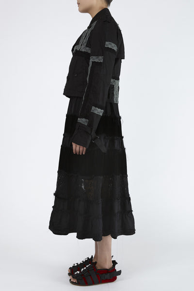 新品タグ付き I_am cutwork lace coat お値下げ可◎i_am_official cutwork lace coat - メルカリ