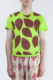 COMME des GARÇONS <br> Mesh Leaf Print T-Shirt