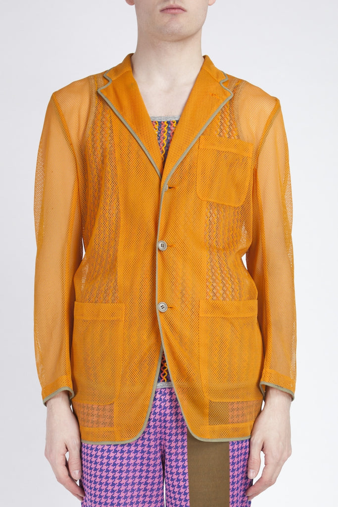 COMME des GARÇONS <br> Mesh Blazer