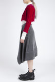 COMME des GARÇONS <br> Velvet Padded Hem Skirt