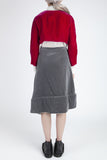COMME des GARÇONS <br> Velvet Padded Hem Skirt