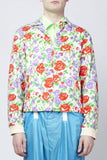 Yohji Yamamoto <br> Multi Coloured Floral Jacket
