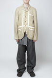 COMME des GARÇONS <br> Gold Linen Blazer