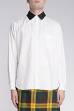 Yohji Yamamoto <br> Shirt With Black Collar