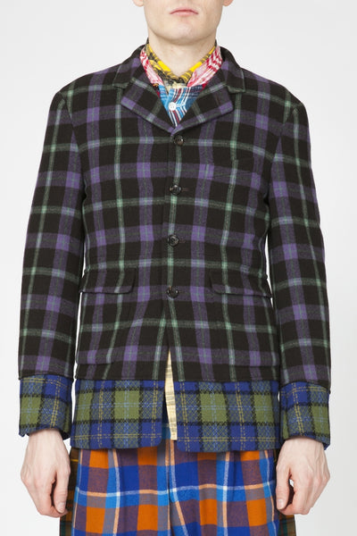 COMME des GARÇONS <br> Plaid Jacket