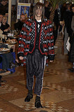 Comme Des Garçons Homme Plus lace buttoned cardigan