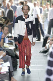COMME des GARÇONS HOMME PLUS multi striped trouser
