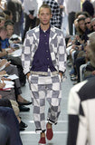 COMME des GARÇONS HOMME PLUS inside out check blazer