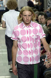 COMME des GARÇONS HOMME PLUS circular motif short-sleeve shirt