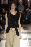 COMME des GARÇONS tartan scarf sleeve top