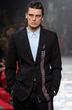 COMME DES GARÇONS pattern detail blazer