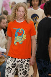 JUNYA WATANABE MAN COMME des GARÇONS intarsia surfy short sleeve knit