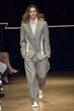 COMME des GARÇONS HOMME PLUS glitter cut-out jacket
