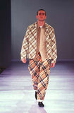 COMME DES GARÇONS Homme Plus padded plaid jacket