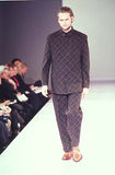 COMME des GARÇONS Homme Plus bias stripe jacket