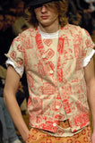 COMME des GARÇONS HOMME PLUS costiff destroyed cardigan