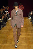 COMME des GARÇONS painted suede pants